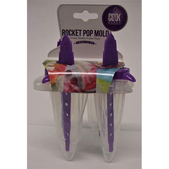 Cookworks Rocket Pop Mold Purple