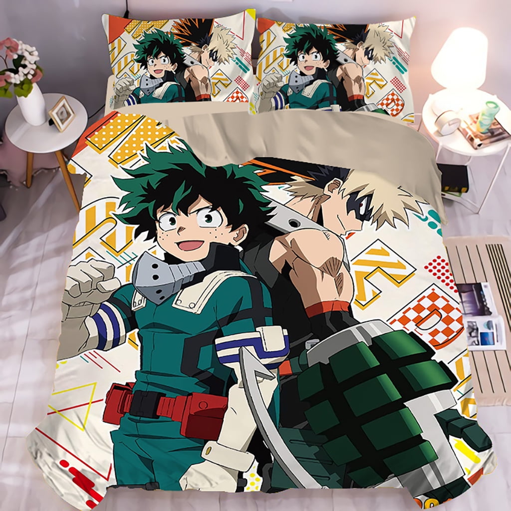 Cool 3D My Hero Academia Bedding Bed Set Twin Full Queen King Size 1