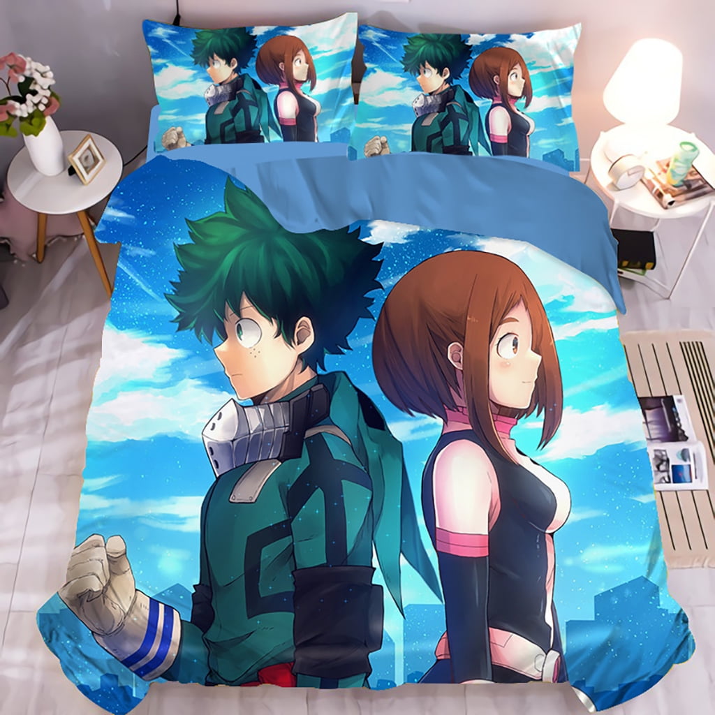 Cool 3D My Hero Academia Bedding Bed Set Twin Full Queen King Size 1