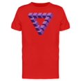 thumbnail image 1 of Cool 3D Penrose Triangle Tee Men's -Image by Shutterstock, 1 of 2