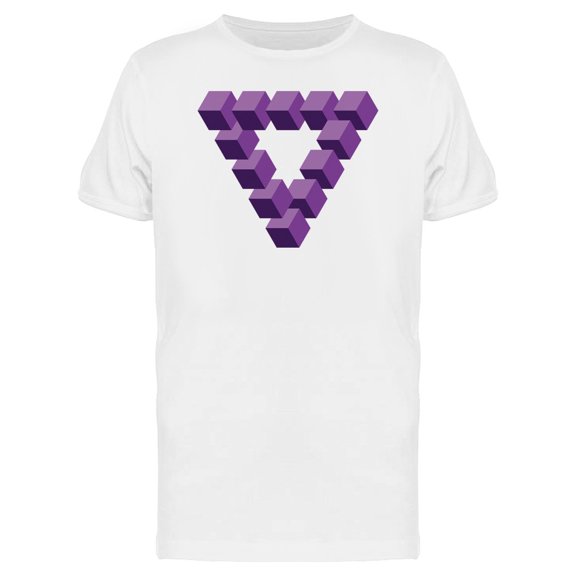Cool 3D Penrose Triangle Tee Men's -Image by Shutterstock