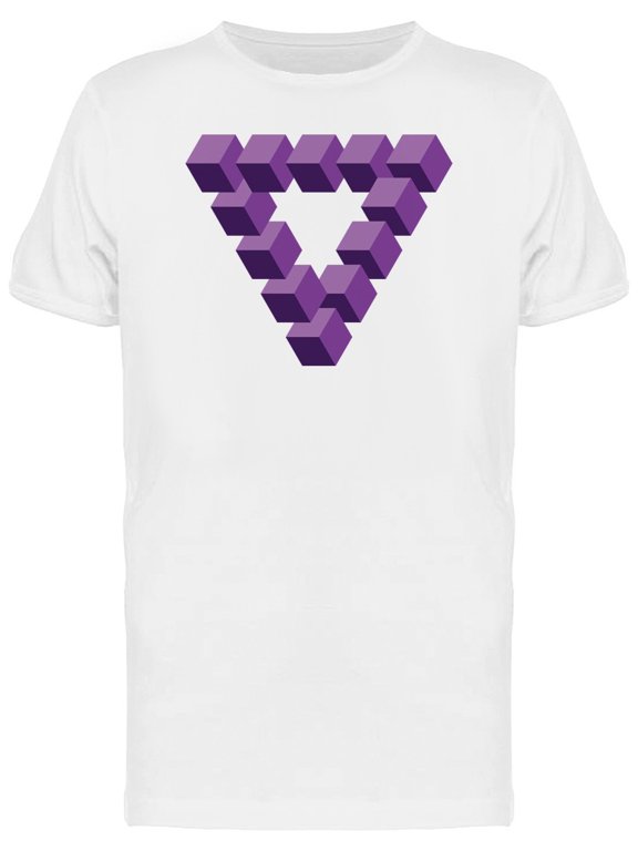 Cool 3D Penrose Triangle Tee Men's -Image by Shutterstock