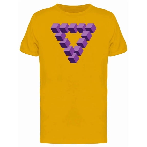 Cool 3D Penrose Triangle Tee Men's -Image by Shutterstock