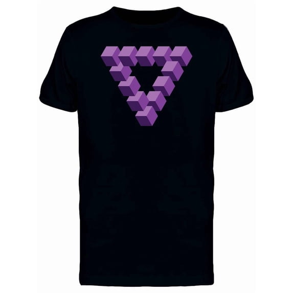 Cool 3D Penrose Triangle Tee Men's -Image by Shutterstock