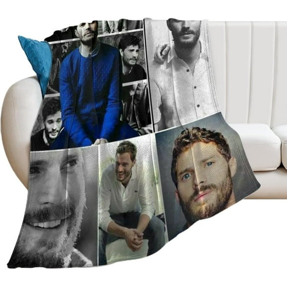 Cool #7 Jamie Dornan Blanket Ultra Soft Flannel Fleece Blanket Stylish Bedroom Living Room Sofa Warm Blanket All Season Use 40""*50"" (100 * 130cm), Style-11