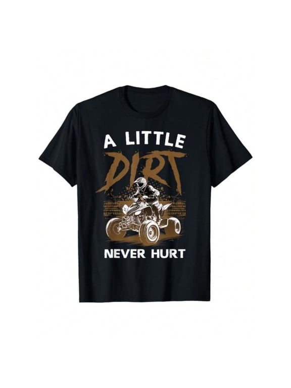Cool ATV Design Quad 4 Er ATV Riding T-Shirt For Boys Fashion Bottoming, T-Shirt for Kids Youth, 180gsm, 100% Cotton