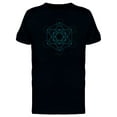 thumbnail image 1 of Cool Abstract Metatrons Cube T-Shirt Men -Image by Shutterstock, Male XX-Large, 1 of 2