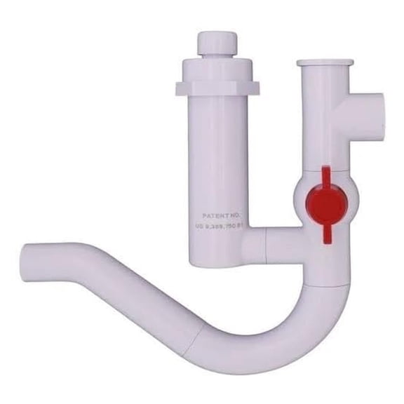 Cool Air CPT-100 P-Trap | Easy-Cleaning HVAC P-Trap with Tab Dispenser | No Venting Needed | Replaces Traditional HVAC P-Traps & Insulation | Compatible with Most Furnace & Systems