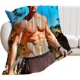 thumbnail image 1 of Cool Alan Ritchson Blanket Ultra Soft Flannel Fleece Blanket Stylish Bedroom Living Room Sofa Warm Blanket All Season Use 40""*50"" （100 * 130cm）, 1 of 6