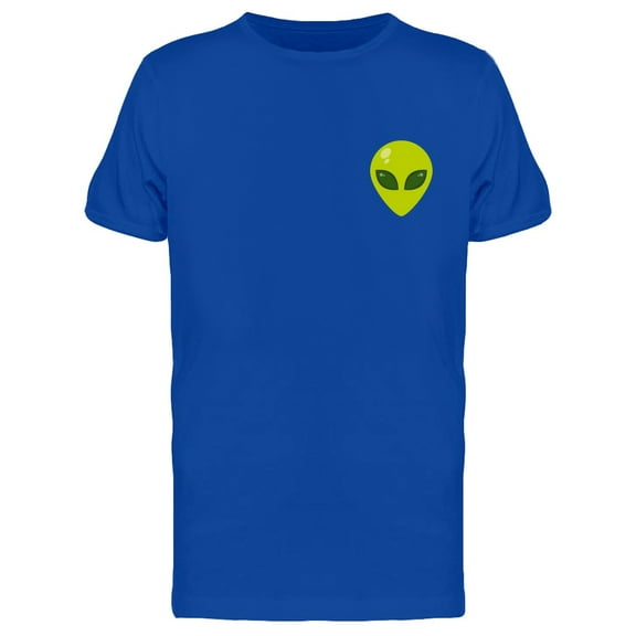 Cool Alien Head Pocket Doodle Tee Men's -Image by Shutterstock