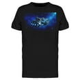 thumbnail image 1 of Cool Alien Spaceship In Space T-Shirt Men -Image by Shutterstock, Male Medium, 1 of 2