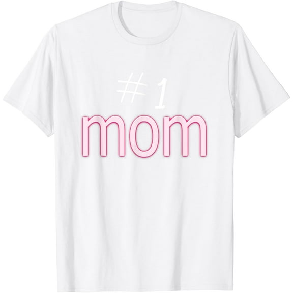Cool American Mothers Day Stuff Mommy Mums Apparel #1 Mom T-Shirt