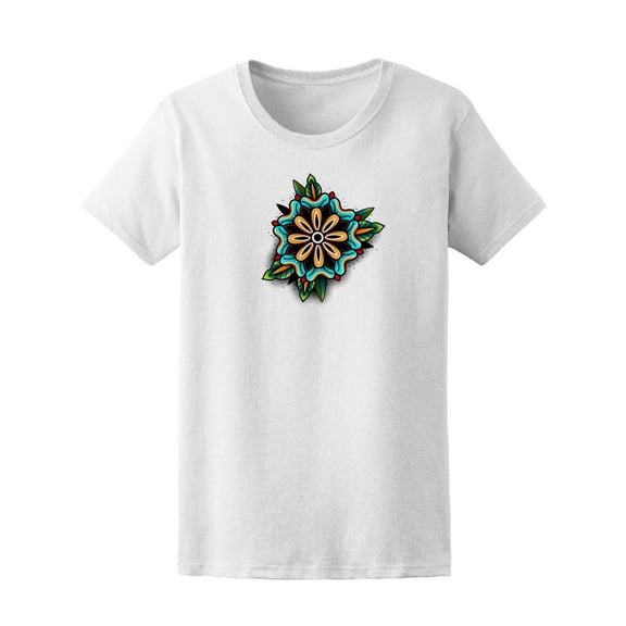 Cool And Colorful Lily Flower  Tee Women's -Image by Shutterstock