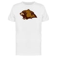 thumbnail image 1 of Cool Angry Bear Head Mascot T-Shirt Men -Image by Shutterstock, Male 3X-Large, 1 of 2