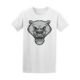 thumbnail image 1 of Cool Angry Cougar Mascot T-Shirt Men -Image by Shutterstock, Male Small, 1 of 2