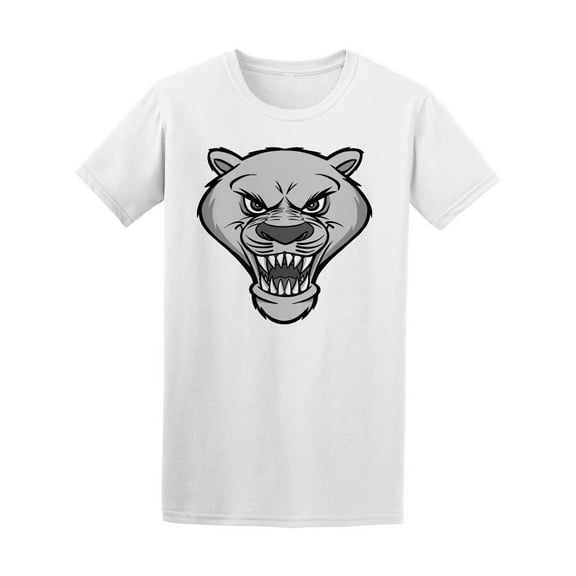 Cool Angry Cougar Mascot T-Shirt Men -Image by Shutterstock, Male Small