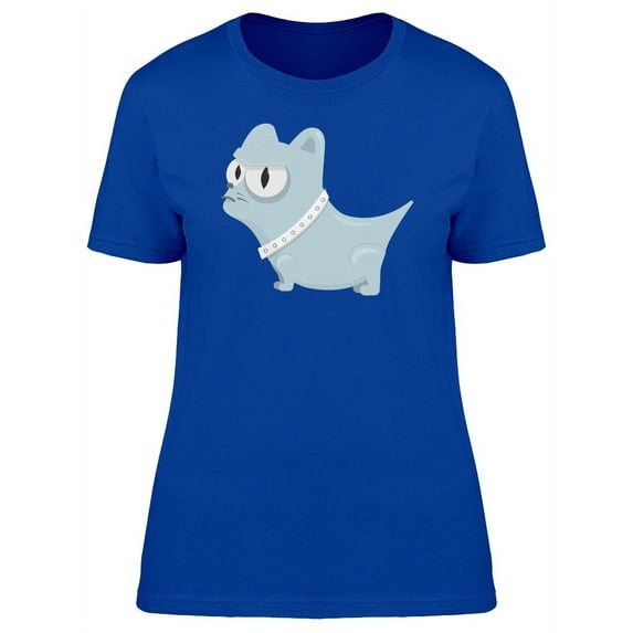 Cool Angry Kitten Cartoon T-Shirt Women -Image by Shutterstock, Female XX-Large
