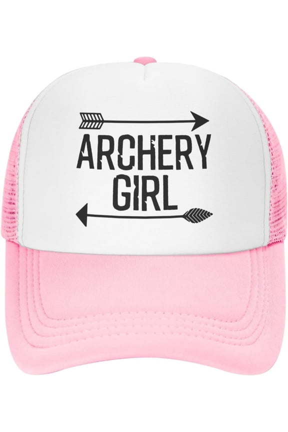 Cool Archery Girls Crossbow Bow Hunting Archer Gifts Men Mesh Baseball Caps for Men Women Trucker Hat Sun Hats Dad Hat