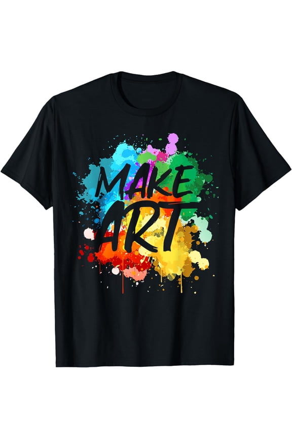 Cool Art For Men Women Artist Teacher Painter Artists Paint T-Shirt