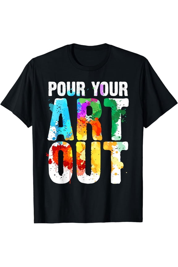 Cool Artist For Men Women Painter Art Teacher Paint Artists T-Shirt
