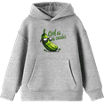 thumbnail image 1 of Cool As A Cucumber Humor Youth Heather Gray Long Sleeve Hoodie-Medium, 1 of 3