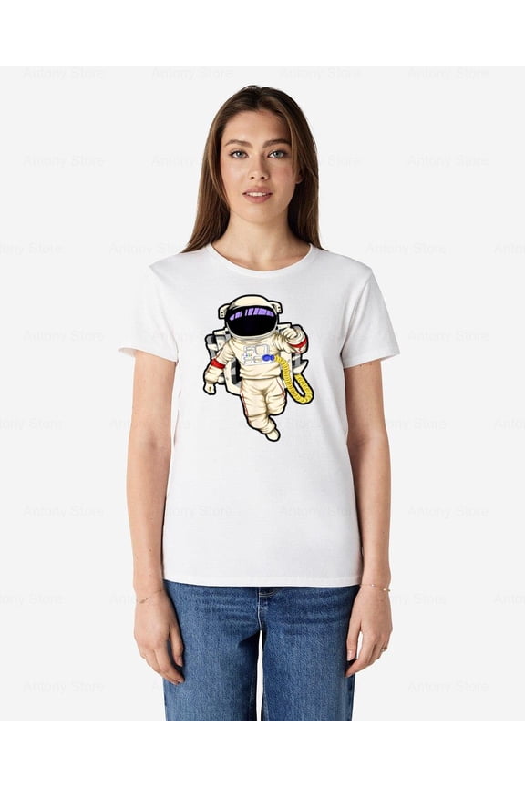 Cool Astronaut Space Adventure Theme Graphic T-shirt For Boys up to size 5XL