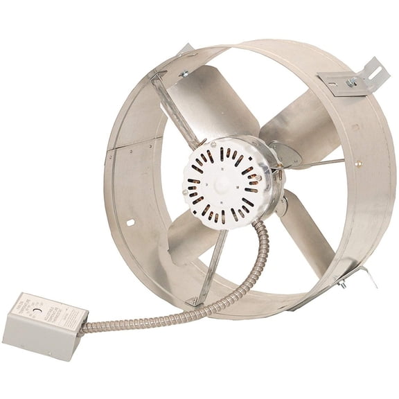 Cool Attic CX1600 Gable Mount Power Attic Ventilators with 4.5-Amp 60-Hz Motor and 14-Inch Blade