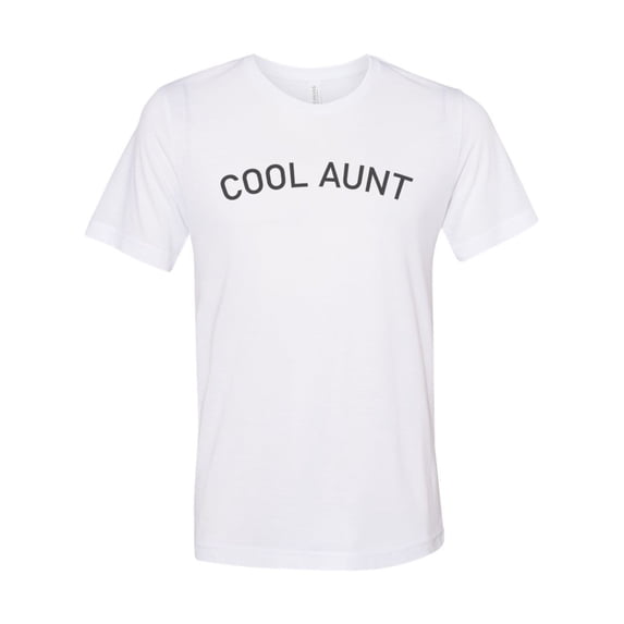 "Cool Aunt, Aunt Shirt, Auntie Tee, Sublimation T, Gift For Aunt, Soft Bella Canvas, Auntie Shirt, Aunt baby Announcement, Auntie Life, Aunt, White, 2XL"