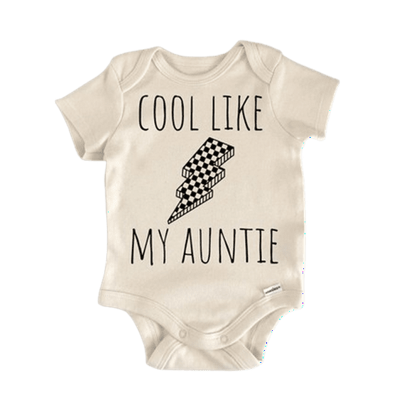 Cool Aunt Auntie Newborn Baby Bodysuit