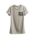 thumbnail image 1 of Cool Aunt Squad Women's Fashion Relaxed T-Shirt Tee Heather Tan X-Large, 1 of 3