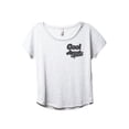 thumbnail image 1 of Cool Aunt Squad Women's Fashion Slouchy Dolman T-Shirt Tee Heather White X-Large, 1 of 3