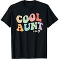 thumbnail image 1 of Cool Aunt vintage floral design to auntie from niece T-Shirt, 1 of 4