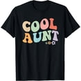 thumbnail image 1 of Cool Aunt vintage floral design to auntie from niece T-Shirt, 1 of 4