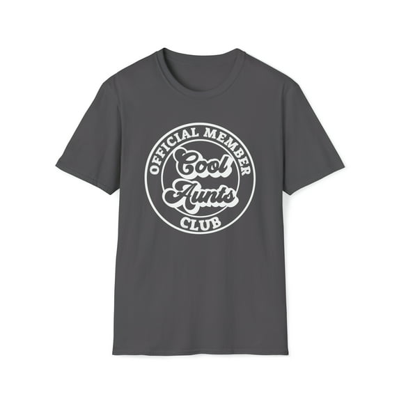 Cool Aunts Club, Gildan Unisex Softstyle T-Shirt, Auntie Graphic Tee, S-3XL