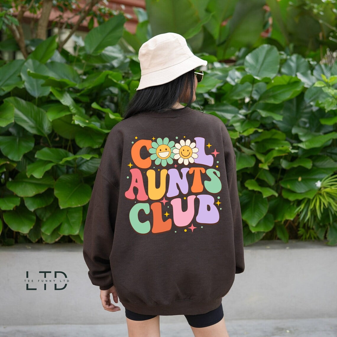 Cool Aunts Club Sweatshirt Cool Aunt Shirt Aunt Birthday Shirt Best cool-aunts-club-sweatshirt-cool-aunt-shirt-aunt-birthday-shirt-best