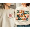 thumbnail image 1 of Cool Aunts Club Sweatshirt, Sister Aunt Legend Sweatshirt, Cool Aunt Shirt, Aunts Gift, Aunts Birthday Gift, Sister Gifts, Auntie Sweatshirt, 1 of 4