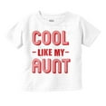 thumbnail image 1 of Cool Aunts Funny Cute Nieces Nephews Toddler Boy Girl T Shirt Infant Toddler Brisco Brands 5T, 1 of 6