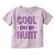 thumbnail image 1 of Cool Aunts Funny Cute Nieces Nephews Toddler Boy Girl T Shirt Infant Toddler Brisco Brands 6M, 1 of 6
