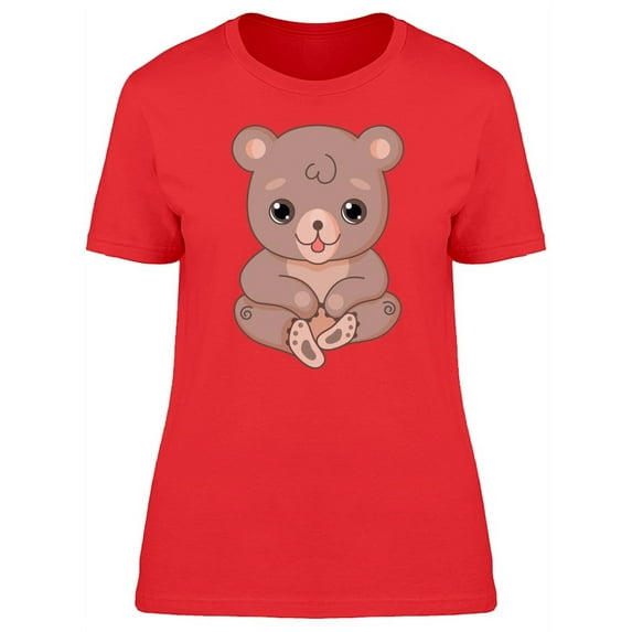 Cool Baby Bear Cartoon T-Shirt Women -Image by Shutterstock, Female XX-Large