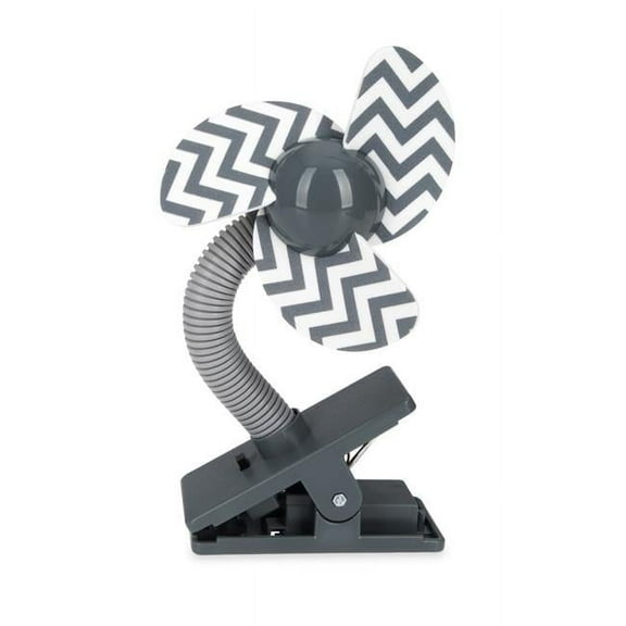 Cool Baby Stroller Clip-On Fans, Grey - Case of 24