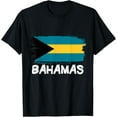thumbnail image 1 of Cool Bahamas Flag T-Shirt, 1 of 4