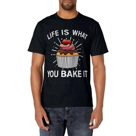 Cool Baking For Men Women Baker Cookie Cupcake Pastry Chef T-Shirt