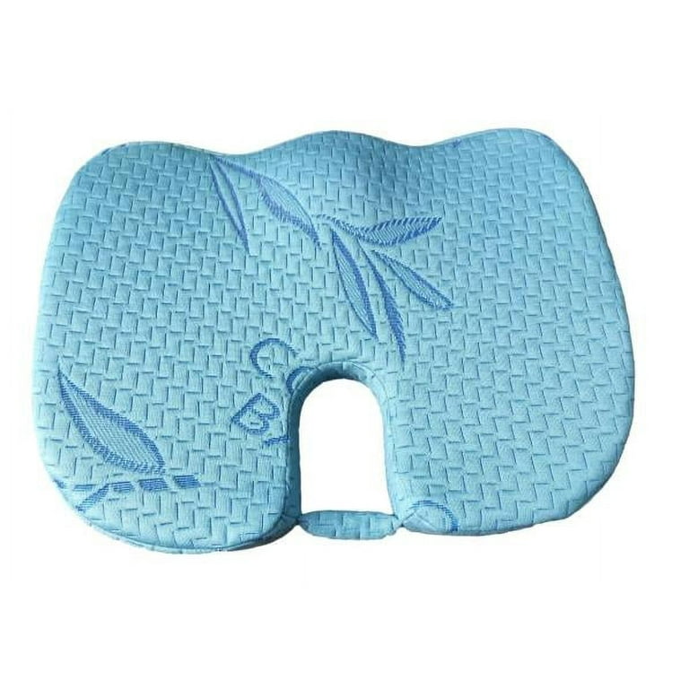 Cool Bamboo Seat Cushion, Support Contour Pillow Office, Desk