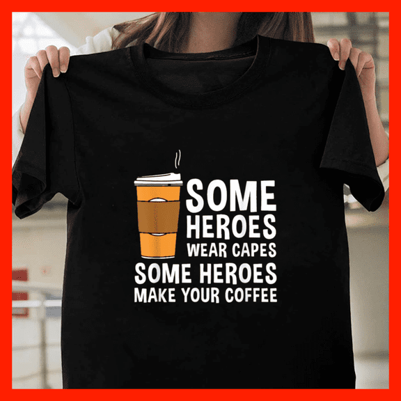 Cool Barista For Men Women Espresso Latte Art Coffee Beans H9874, for Unisex - Up to 5XL Available