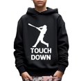 thumbnail image 1 of Cool Baseball Player Print Boys Casual Pullover Long Sleeve Sweatshirt Hoodies Tops, 1 of 1
