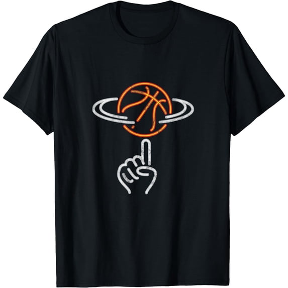 Cool Basketball Player Tricks Bball Sports T-Shirt Black Small