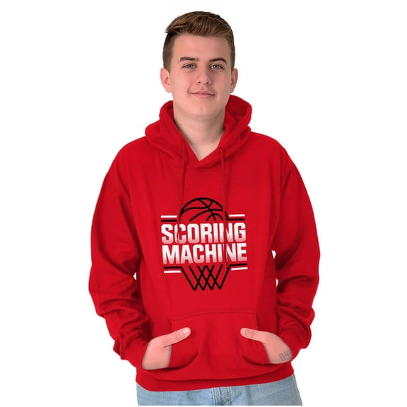 Cool Basketball Scoring Machine Hoodie Hooded Sweatshirt Men Brisco Brands S