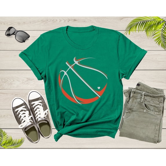 Cool Basketball Shirt For Men Women Youth Boys Girls Basketball Lover Gift Idea Tshirt Basketball Birthday Present Gift Dad Mom T-shirt