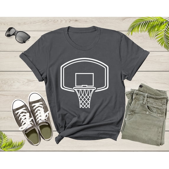 Cool Basketball Shirt For Men Women Youth Boys Girls Basketball Lover Gift Idea Tshirt Basketball Birthday Present Gift Dad Mom T-shirt