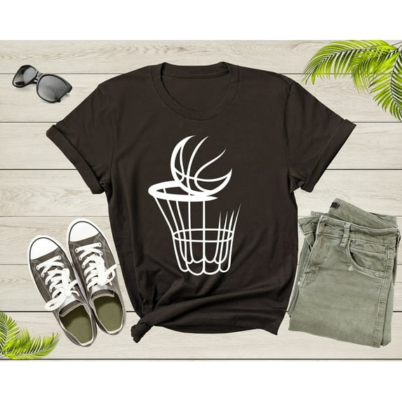 Cool Basketball Shirt For Men Women Youth Boys Girls Basketball Lover Gift Idea Tshirt Basketball Birthday Present Gift Dad Mom T-shirt